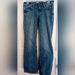 Women's/ Jr Aeropostale Low Rise Skinny Boot Cut Stretch Jeans